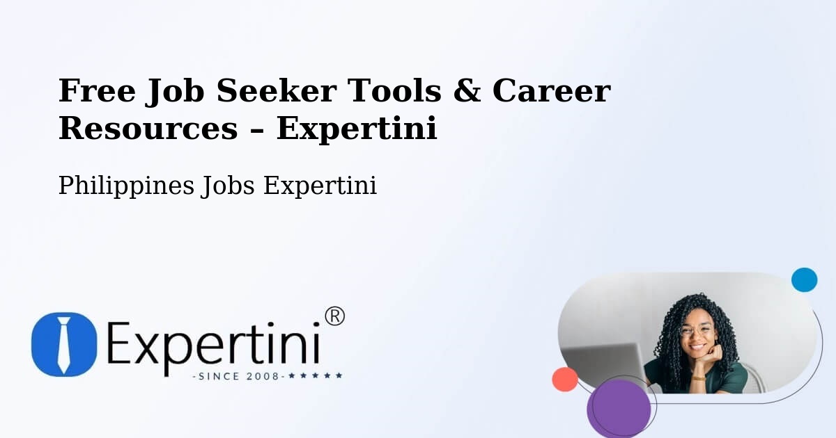Free Job Seeker Tools & Career Resources – Marikina - Marikina, Philippines Jobs Expertini