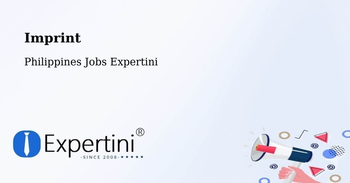 Imprint – Marikina - Philippines Jobs Expertini