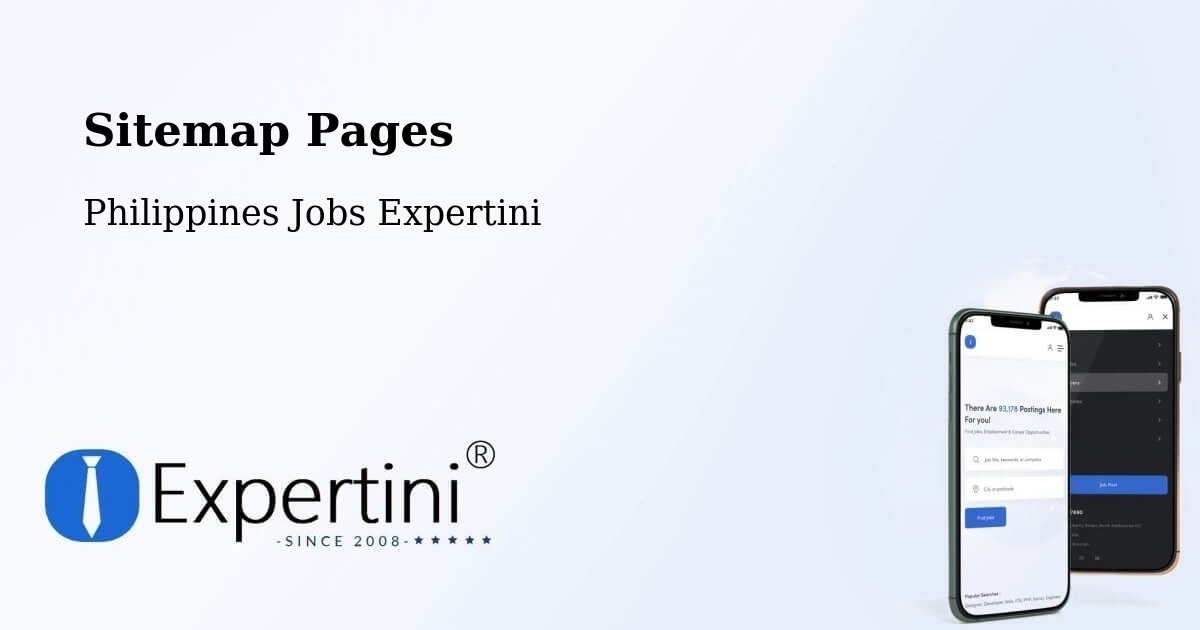 Sitemap Pages - Marikina - Philippines Jobs Expertini